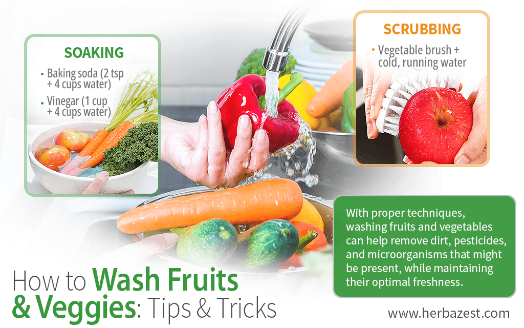 The Best Ways to Wash Fruits and Vegetables