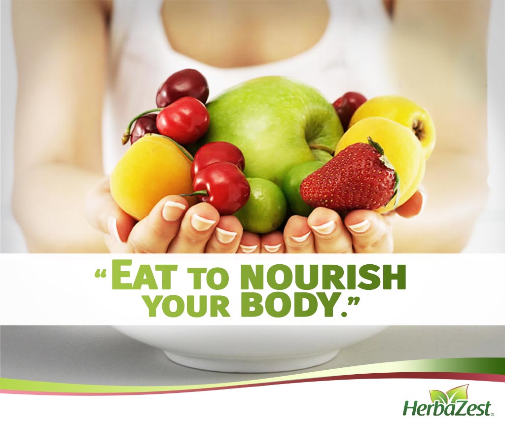 Quote: Eat To Nourish Your Body