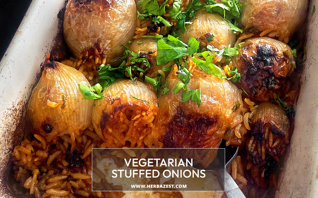 Vegetarian Stuffed Onions