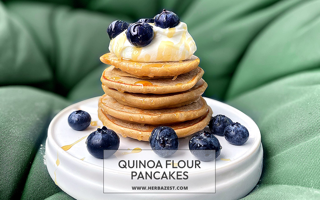 Quinoa Flour Pancakes