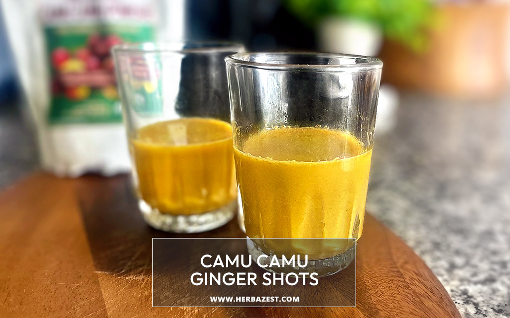 Camu Camu Ginger Shots