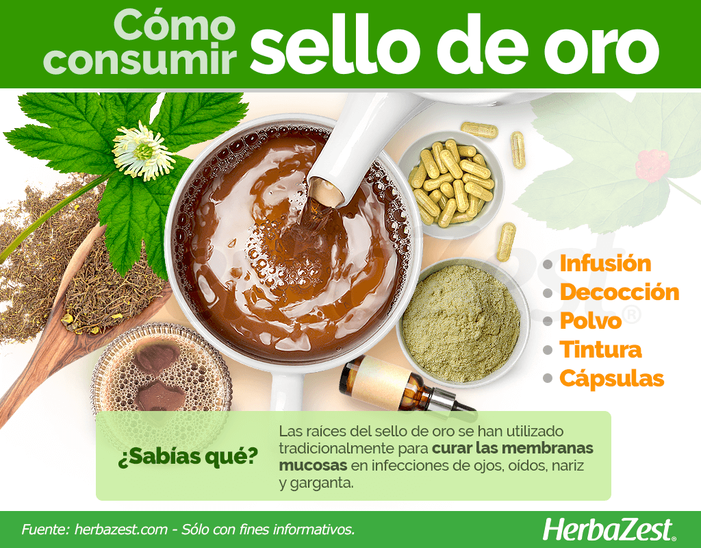 Cómo consumir sello de oro