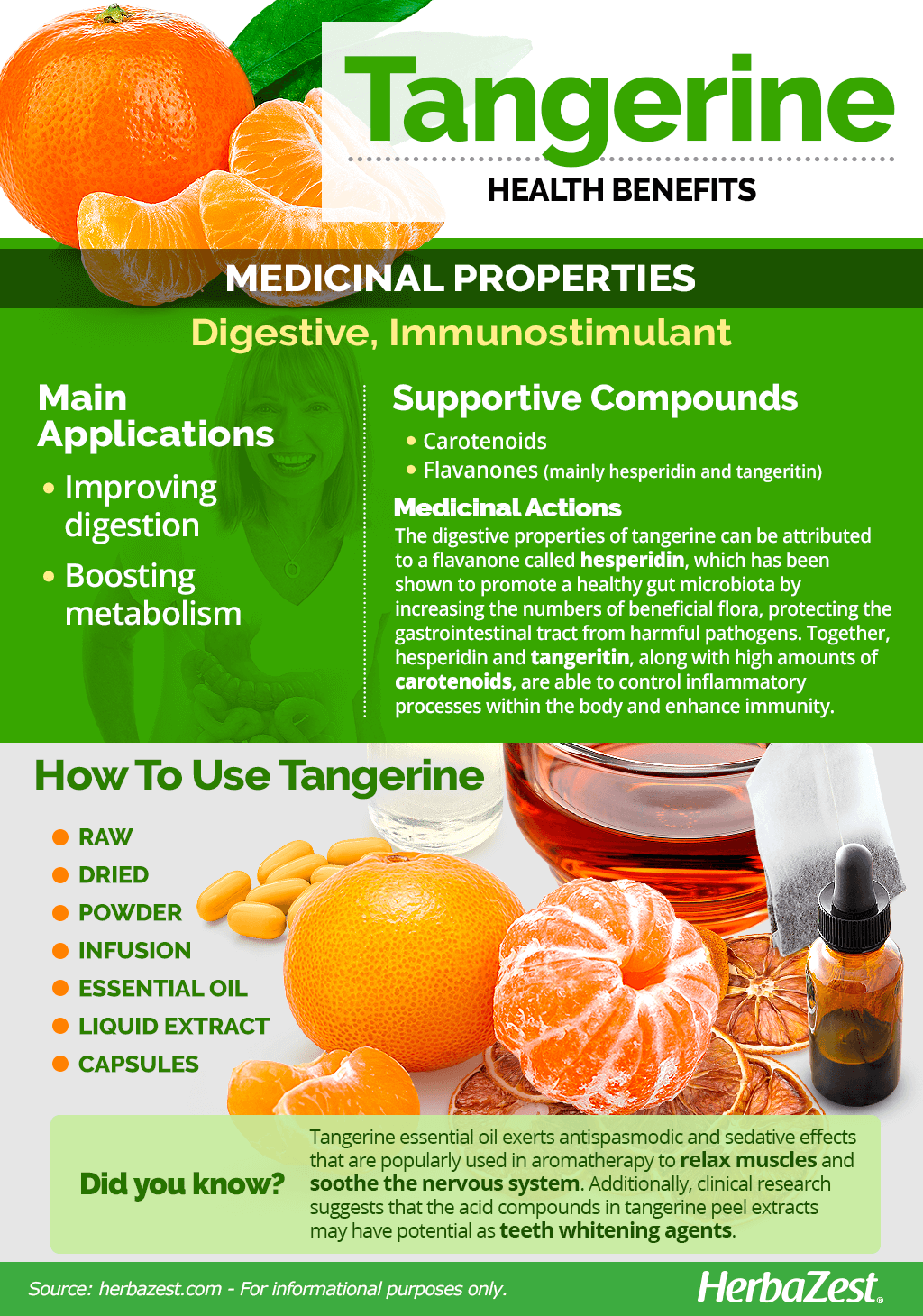 Tangerine Nutrition Facts and Health Benefits