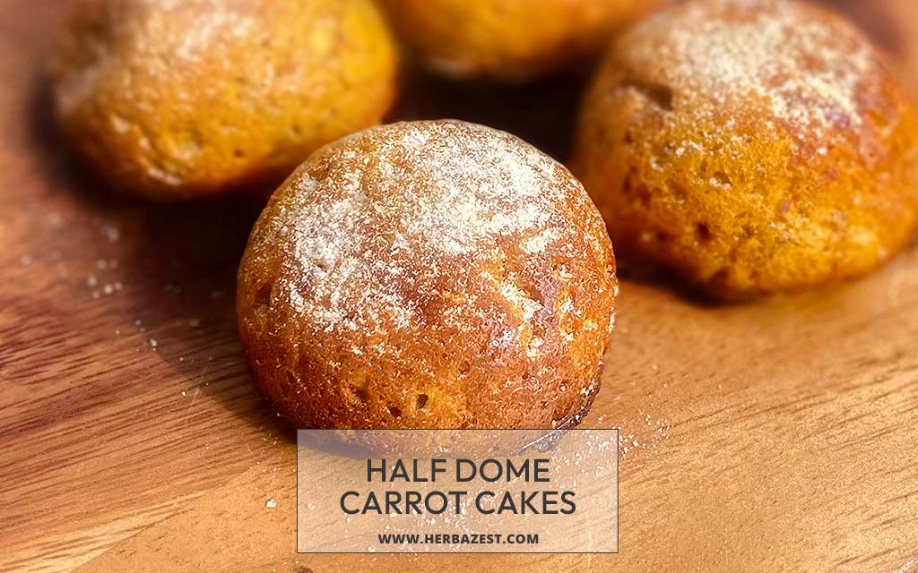 Half Dome Carrot Cakes