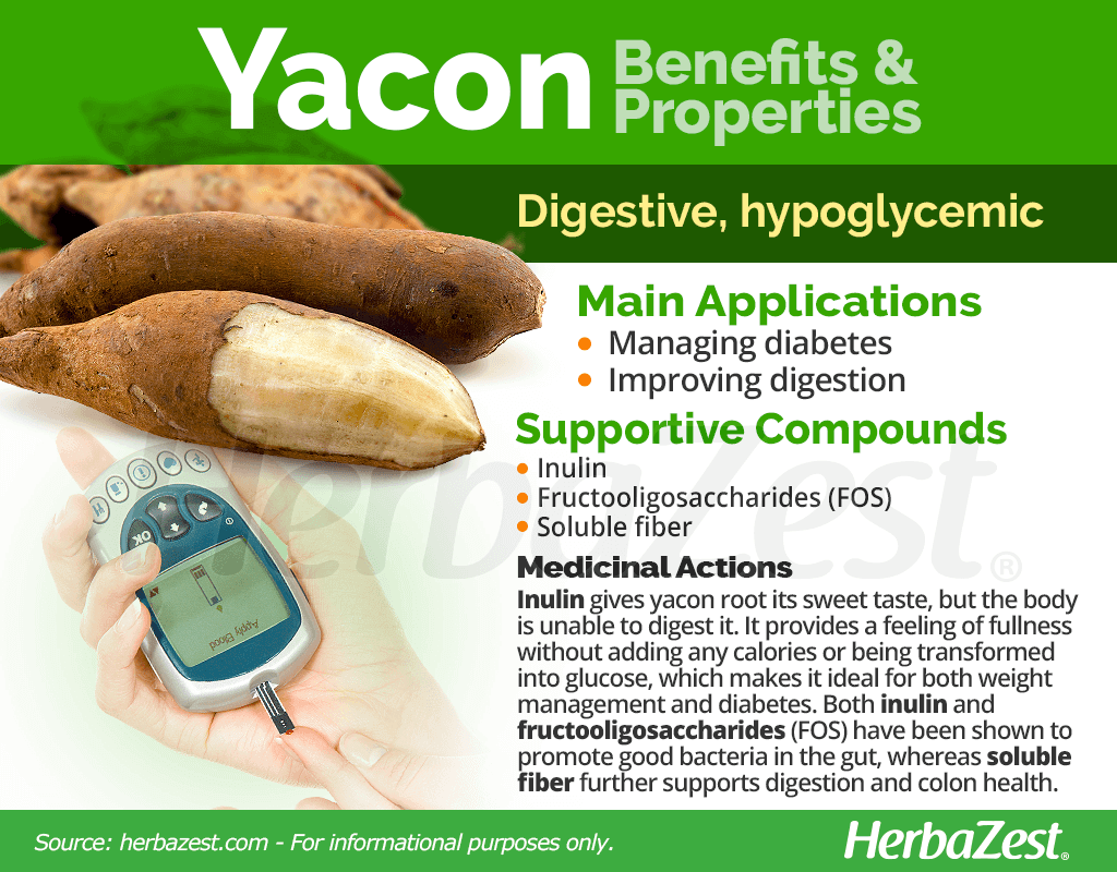 Yacon Root. Improve Digestion & Promote Weight Loss with Supplements
