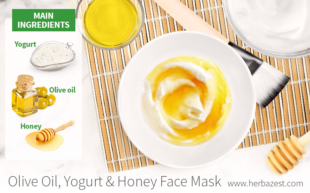 Olive Oil, Yogurt & Honey Mask HerbaZest