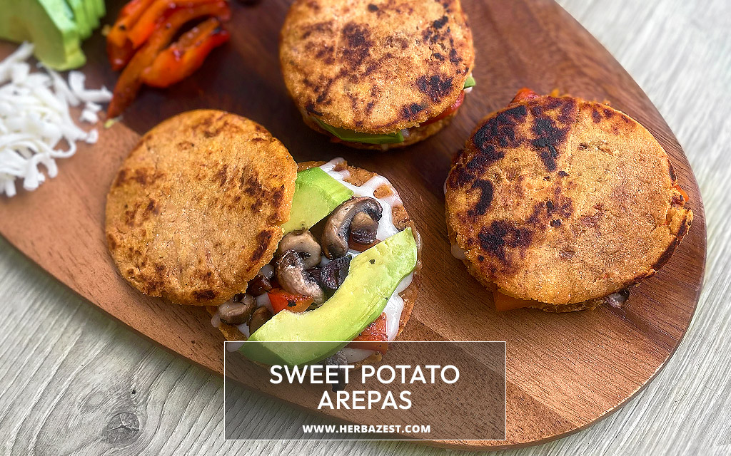 Sweet Potato Arepas