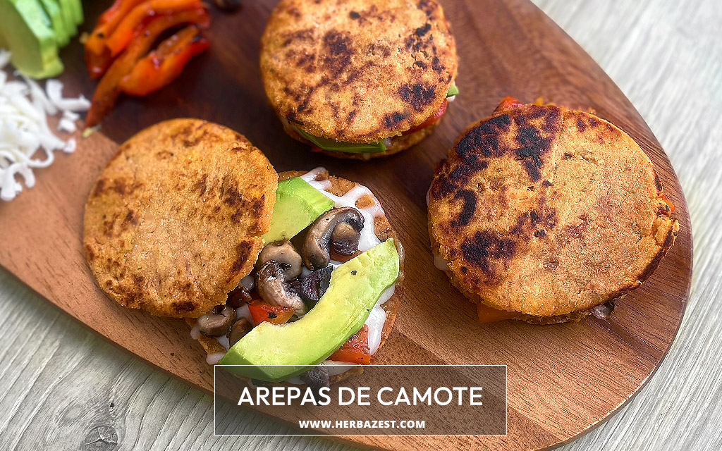 Arepas de camote