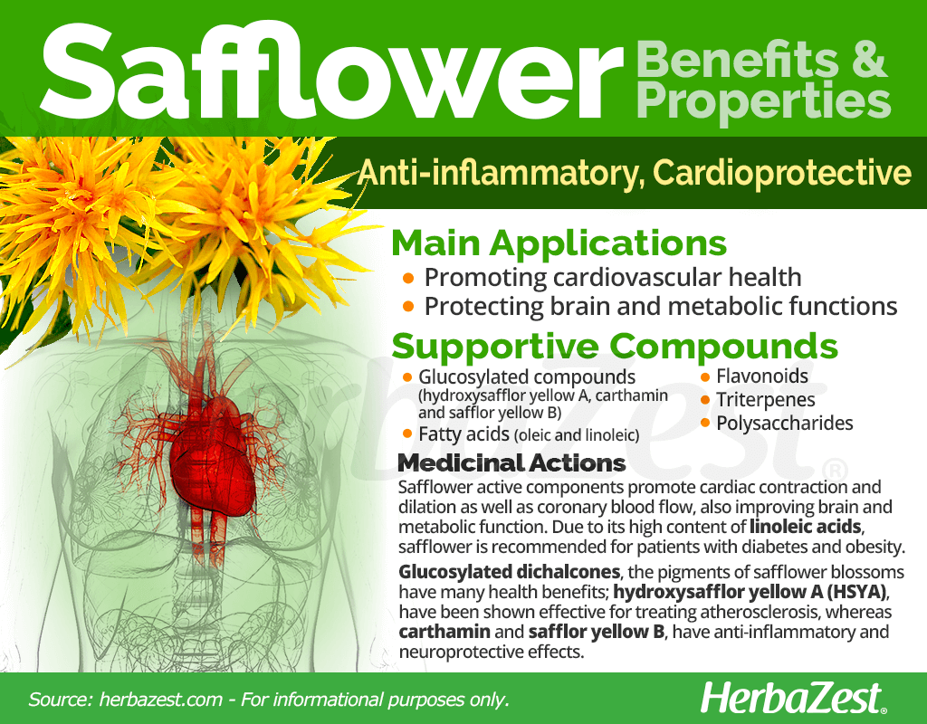 Safflower Benefits and Properties