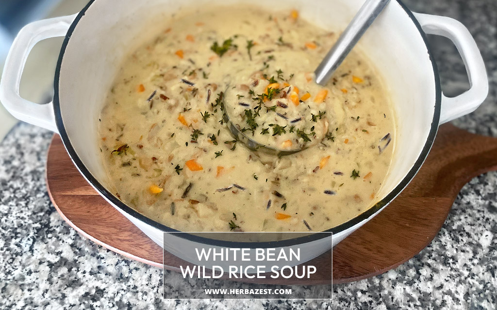 White Bean Wild Rice Soup