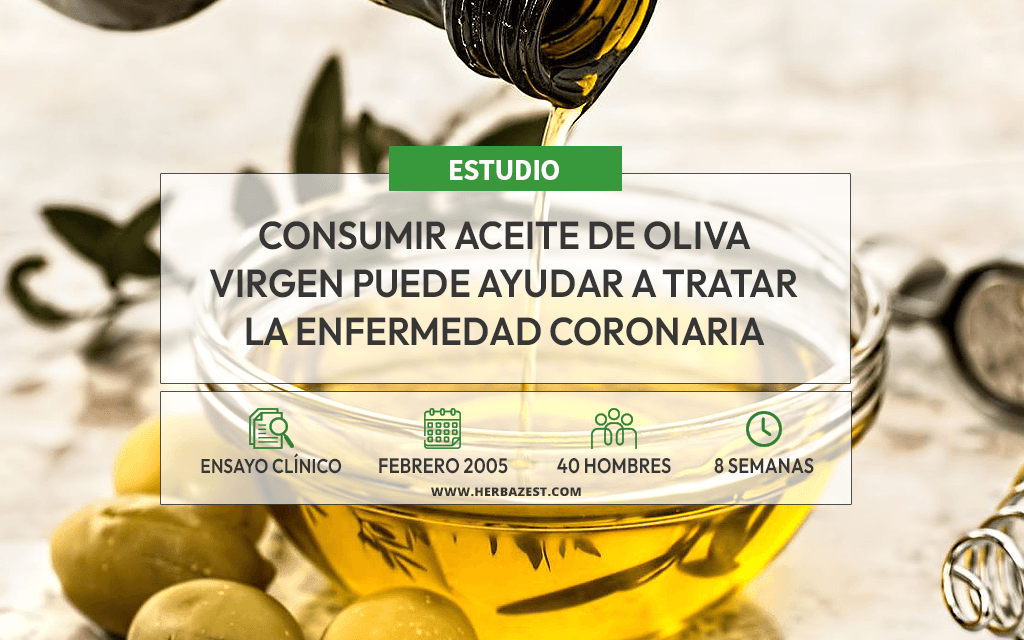 Estudian beneficios del aceite de oliva para la enfermedad coronaria