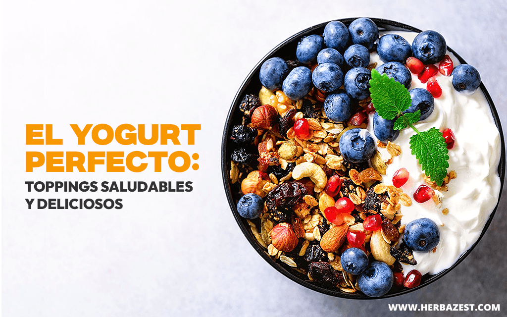 El yogurt perfecto: Toppings saludables y deliciosos