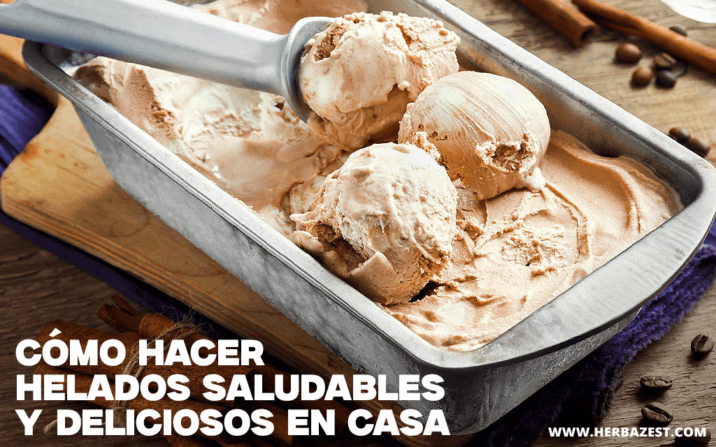 Cómo hacer helados saludables y deliciosos en casa