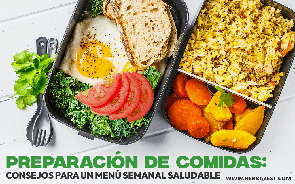 Preparación de comidas: consejos para un menú semanal saludable