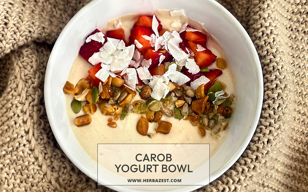 Carob Yogurt Bowl